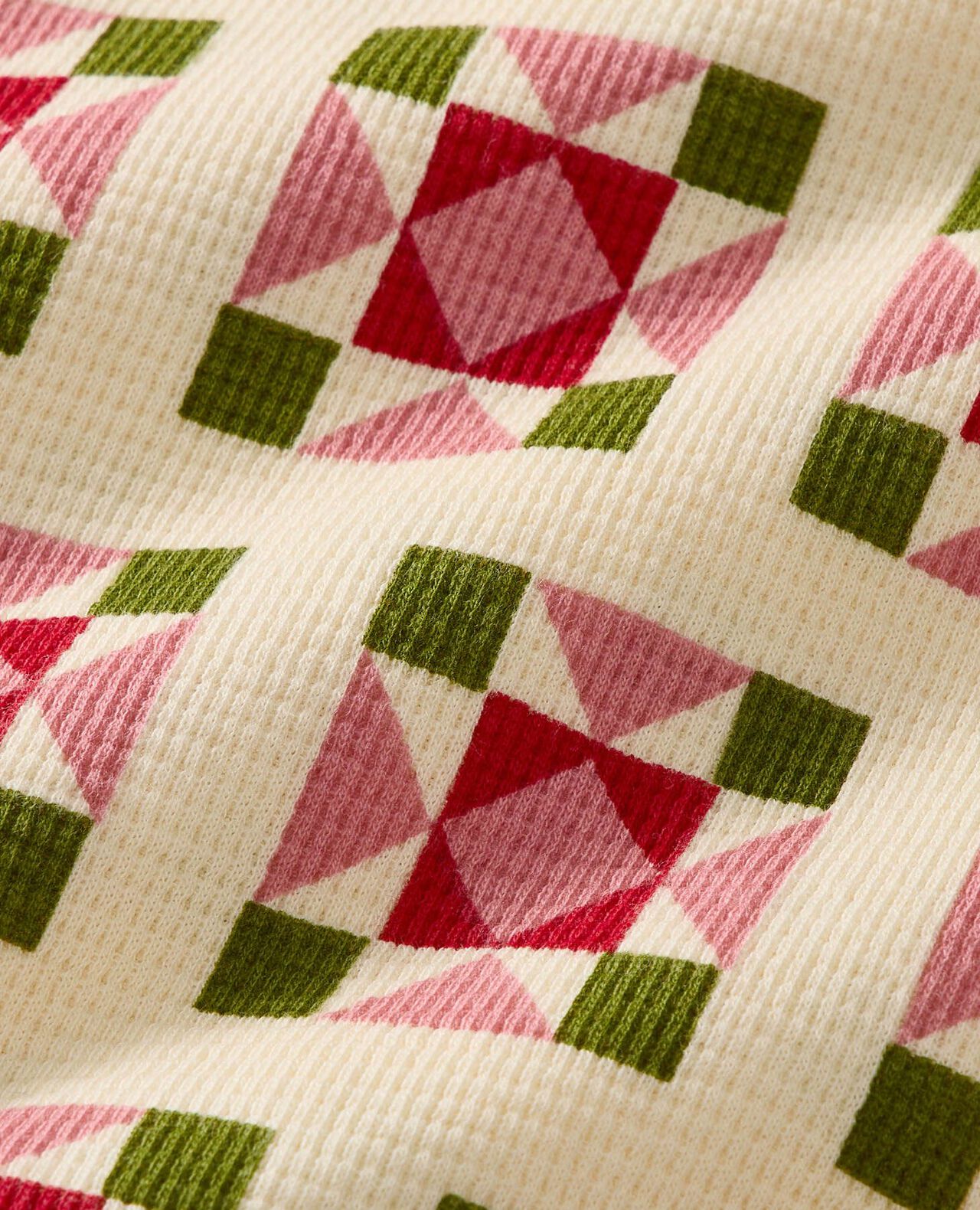 Holiday Waffle Pajama Set - Image 3